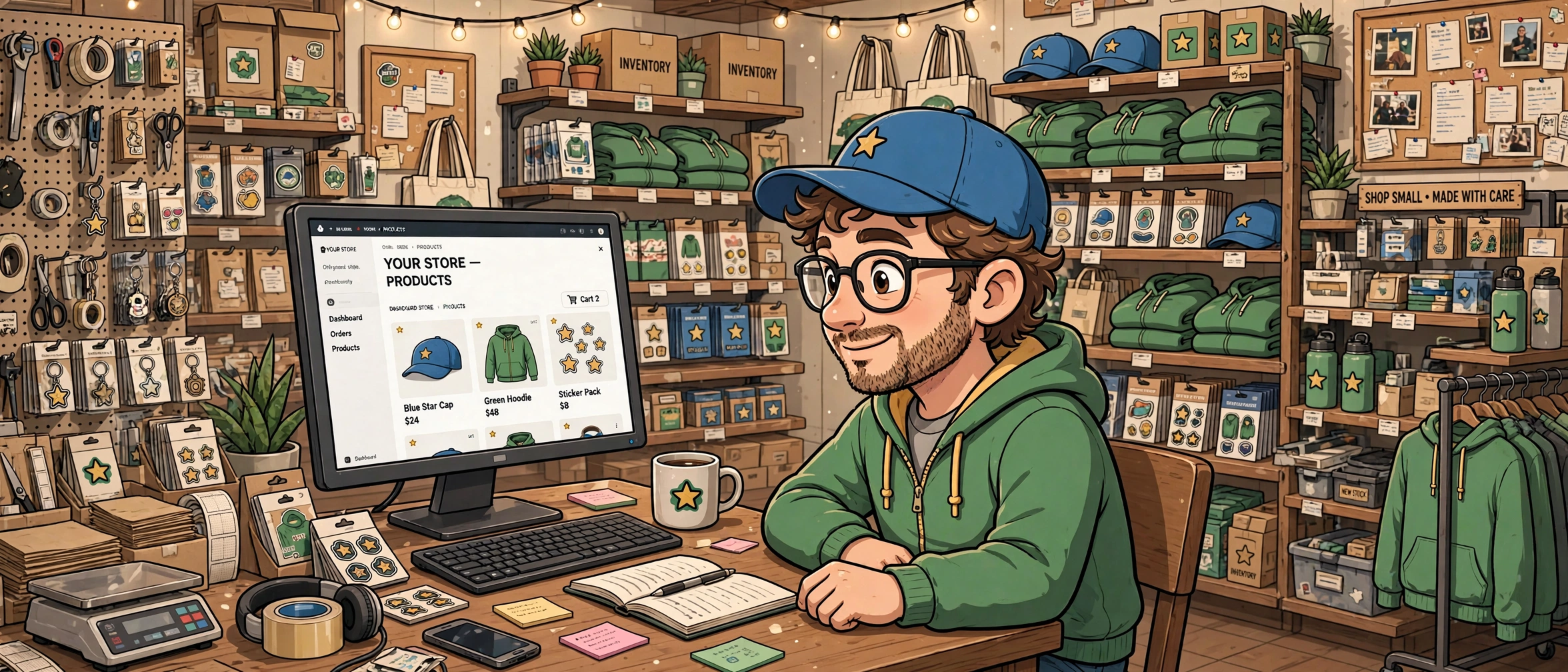 Website Builds mascot