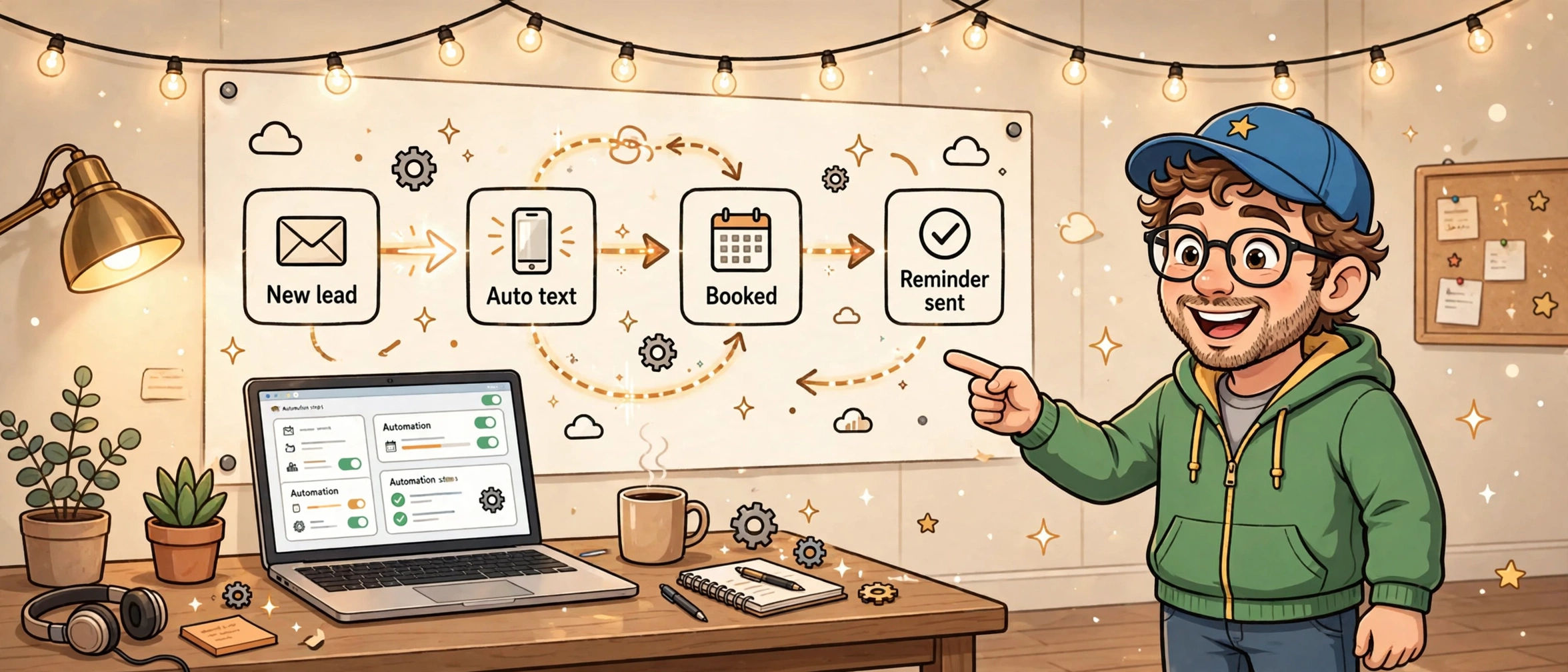Rones Bytes mascot automating workflows
