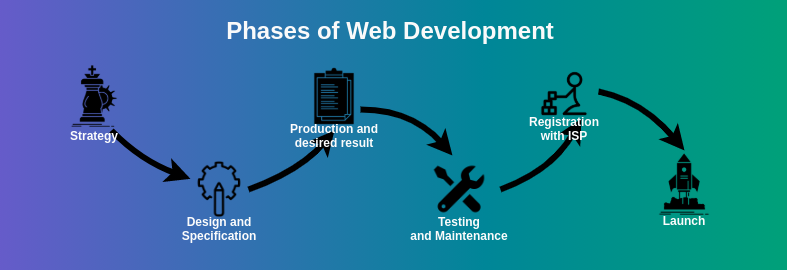 Website design and development process